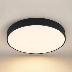 Arcchio LED-taklampe Noabelle, Ø 80 cm, svart, metall Clearance