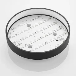 Arcchio LED-taklampe Vanida, svart, Ø 40 cm, opp/ned| Led-Innendørs|Taklamper