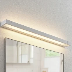 Arcchio LED-vegglampe Jora, 90 cm, hvit, svingbar, IP44 Online