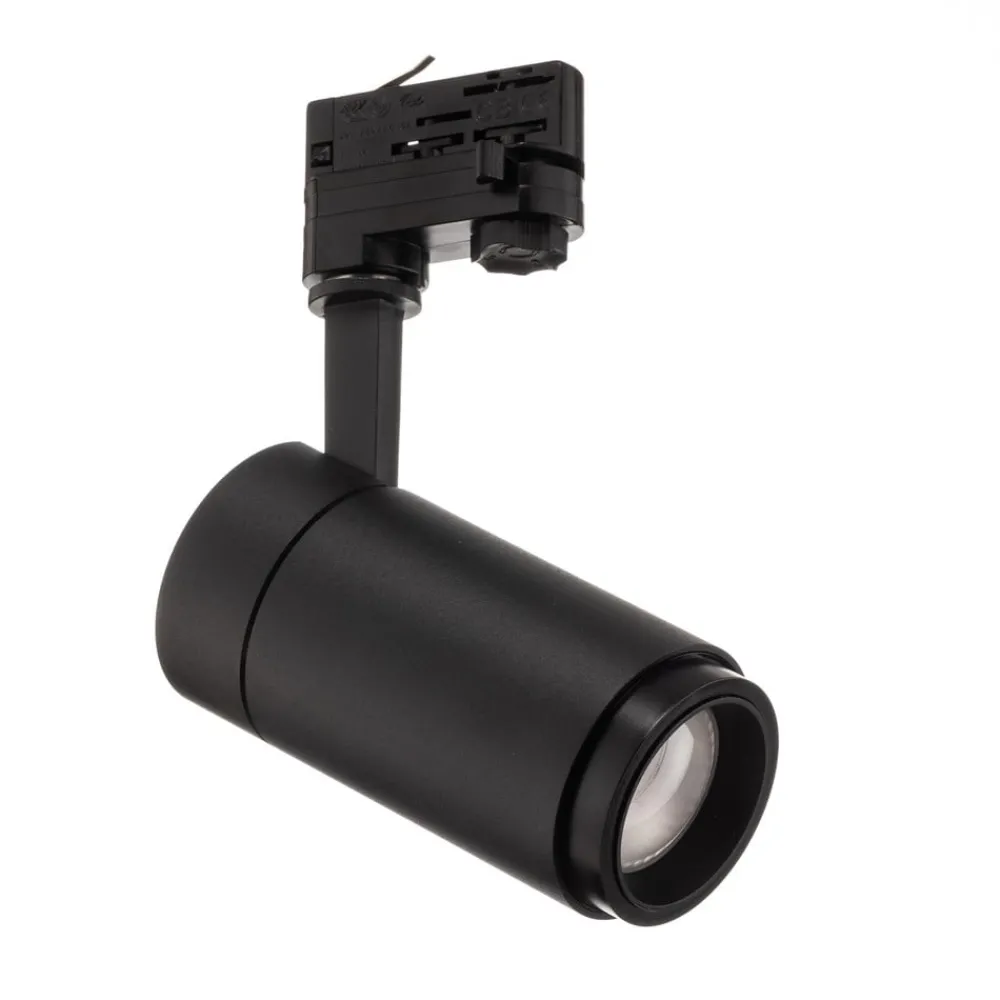 Arcchio Nanna LED-spot svart 4000K 21W| Butikkbelysning|Skinnesystem