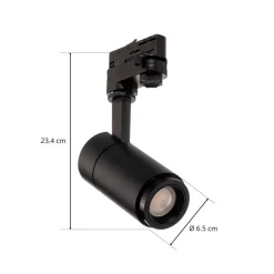 Arcchio Nanna LED-spot svart 3000K 12W Hot
