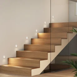 Arcchio Neru LED-downlight, rund, hvit Outlet