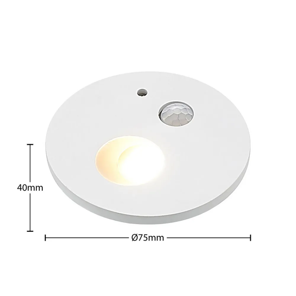 Arcchio Neru LED-downlight, rund, hvit Outlet