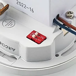 Arcchio Neru LED-downlight, rund, hvit Outlet