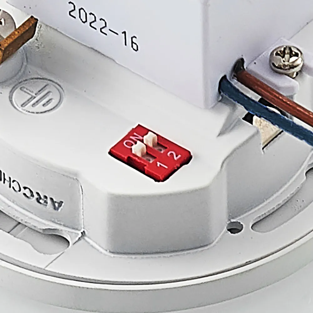 Arcchio Neru LED-downlight, rund, hvit Outlet