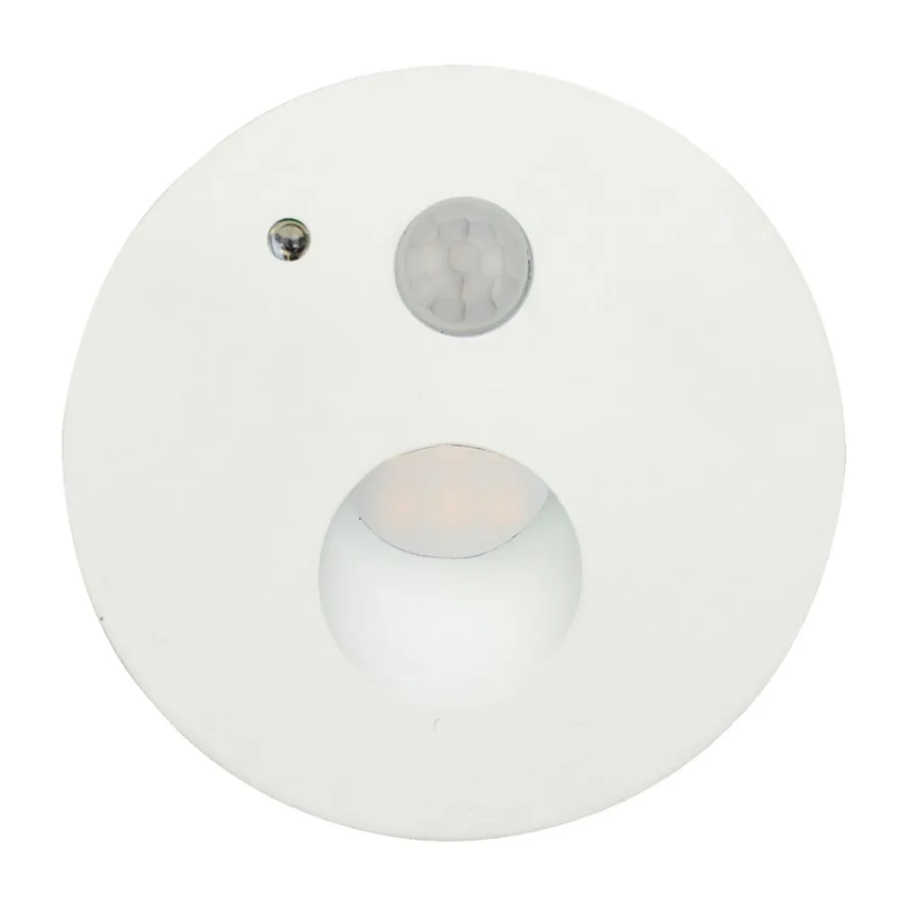 Arcchio Neru LED-downlight, rund, hvit Outlet