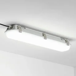 Arcchio Rao LED-våtromslampe, lengde 61,8 cm, sett med 10 stk Hot