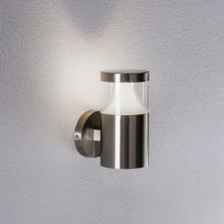 Arcchio Rudolfine utendørs vegglampe, V4A stål| Vegglamper Utendørs