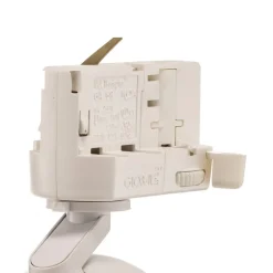 Arcchio skinnespot Brinja, hvit, Ø 7 cm, 3-fase, GU10| Butikkbelysning