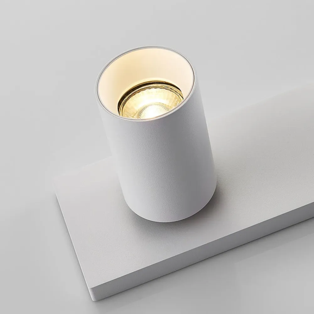 Arcchio spotlight Brinja, sett med 2, hvit, kantet, 3 lyskilder, GU10| Butikkbelysning|Design- Og Hotellbelysning