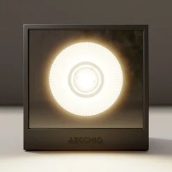 Arcchio utendørs LED-vegglampe Tassnim, 12 cm, antrasitt, IP65 Best