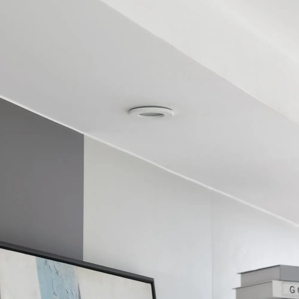 Arcchio -downlight Sylvi hvit Ø 8,2 cm| Butikkbelysning|Downlights