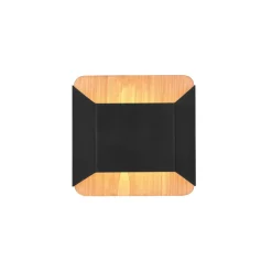 Trio Lighting Arino LED-vegglampe, svart, bredde 12,2 cm Discount