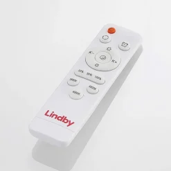 Lindby Arnim LED-taklampe, hvit, plast, Ø 49 cm, IP44 Online