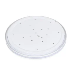 Lindby Arnim LED-taklampe, hvit, plast, Ø 49 cm, IP44 Online