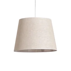EMIBIG LIGHTING Ascot pendellampe, beige, Ø 38 cm, stoff, desentralisert| Pendellamper