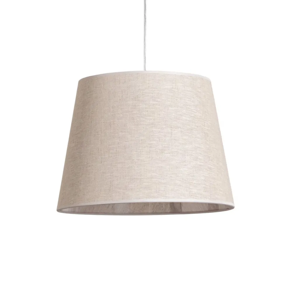 EMIBIG LIGHTING Ascot pendellampe, beige, Ø 38 cm, stoff, desentralisert| Pendellamper