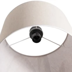 EMIBIG LIGHTING Ascot pendellampe, beige, Ø 38 cm, stoff, desentralisert| Pendellamper