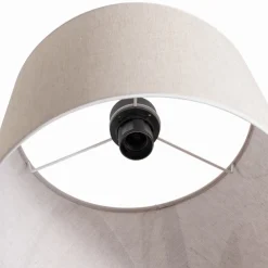 EMIBIG LIGHTING Ascot pendellampe, beige, stoff, 3 lyskilder, desentralisert New