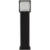 Searchlight Athens LED-gatelampe, IP54, svart, høyde 65 cm, metall| Gatebelysning, Pullert Belysning