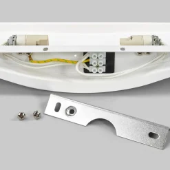 Lindby Attraktiv vegglampe Lilia i gips| Vegglamper