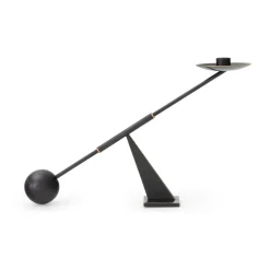 Audo Copenhagen Audo lysestake Interconnect, bronse, høyde 25,5 cm| Møbel Og Interiør