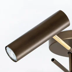 Luminex Axion taklampe, 4 lyskilder, titanfarget, stål Online