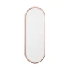 AYTM Angui speil, rosa, høyde 78 cm, glass, stål| Møbel Og Interiør
