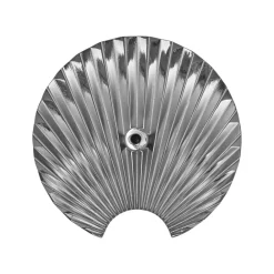 AYTM Concha krok, sølv, veggdekorasjon, høyde 11,5 cm| Møbel Og Interiør