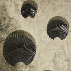 AYTM Concha krok, sølv, veggdekorasjon, høyde 11,5 cm| Møbel Og Interiør