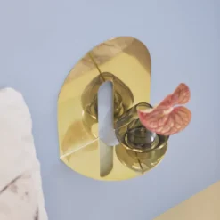 AYTM Lykt Uno, vase, røykgrå, Ø 14 cm, høyde 11 cm, glass| Møbel Og Interiør