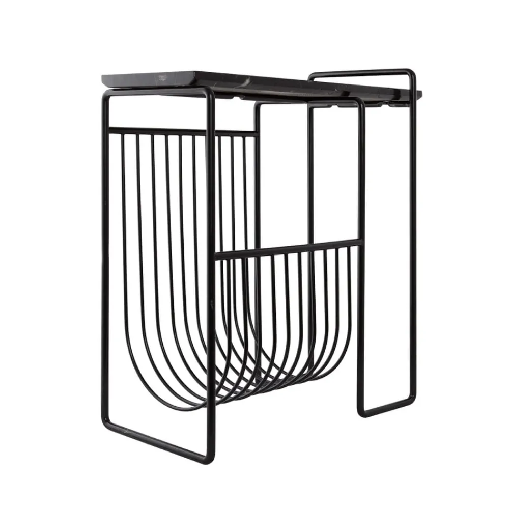 AYTM Magasinholder Sino, sidebord, svart| Møbel Og Interiør