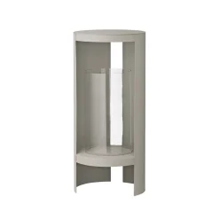 AYTM Ora lykt, gråbrun, høyde 58,4 cm, glass, aluminium| Møbel Og Interiør