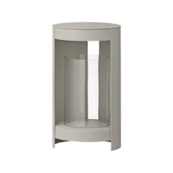 AYTM Ora lykt, gråbrun, høyde 28,2 cm, glass, aluminium Discount