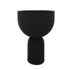 AYTM Torus blomsterpotte, svart, Ø 22 cm, høyde 30,6 cm, jern Outlet