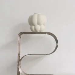 AYTM Uva-vase, keramikk, hvit, Ø 20 cm, drueform| Møbel Og Interiør