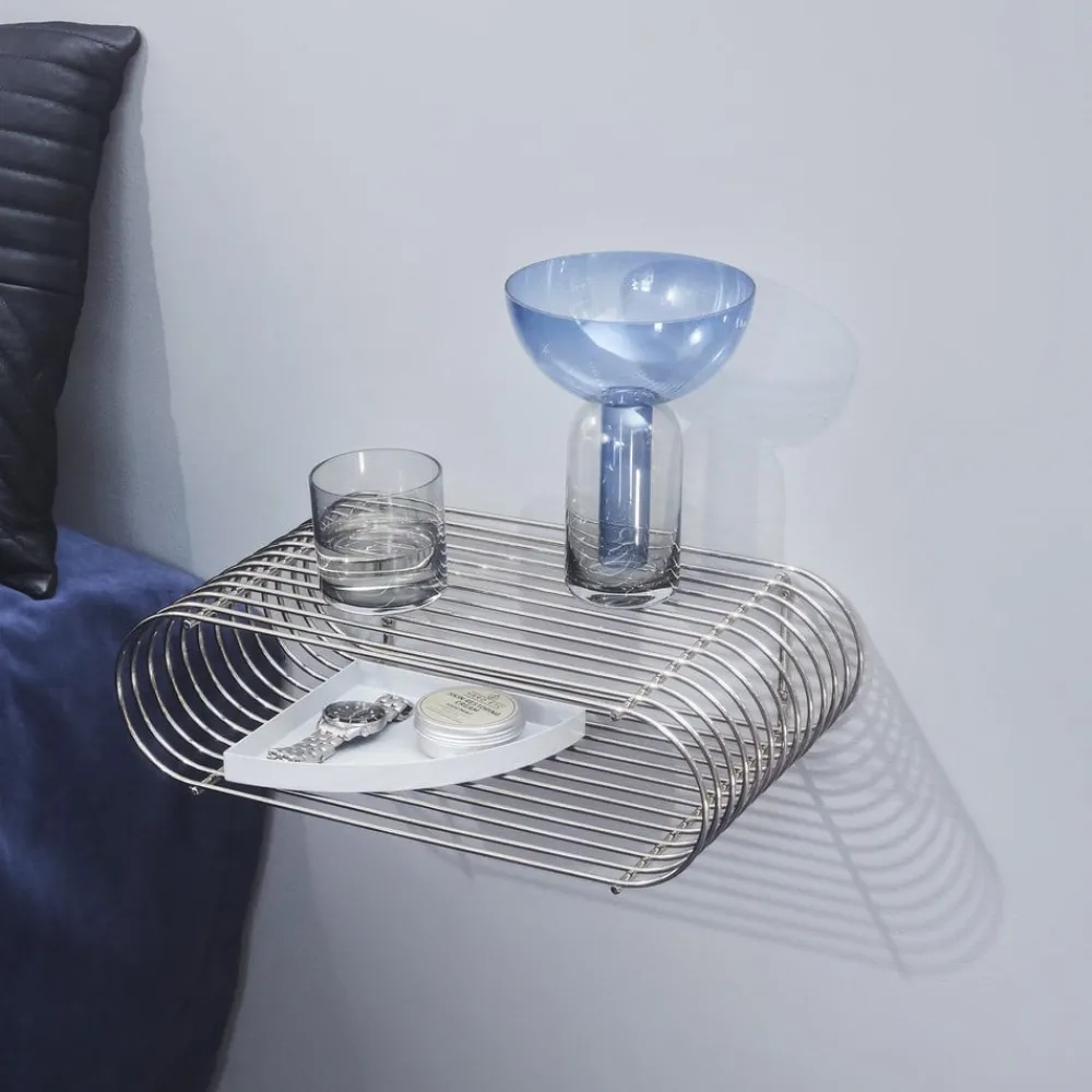 AYTM Vase Torus, blå, Ø 25 cm, høyde 33 cm, glass| Møbel Og Interiør