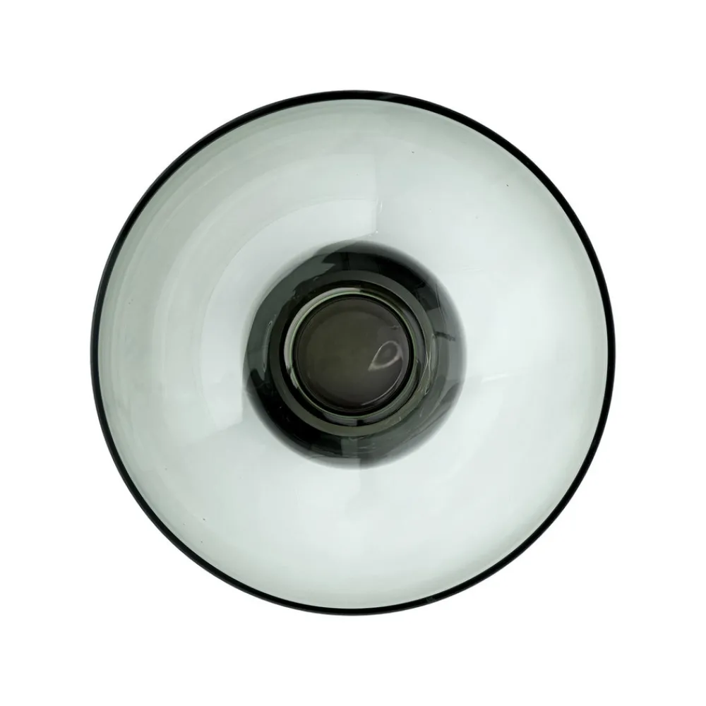 AYTM Vase Torus, grønn, Ø 25 cm, høyde 33 cm, glass