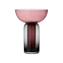 AYTM Vase Torus, rosa, Ø 25 cm, høyde 33 cm, glass Online