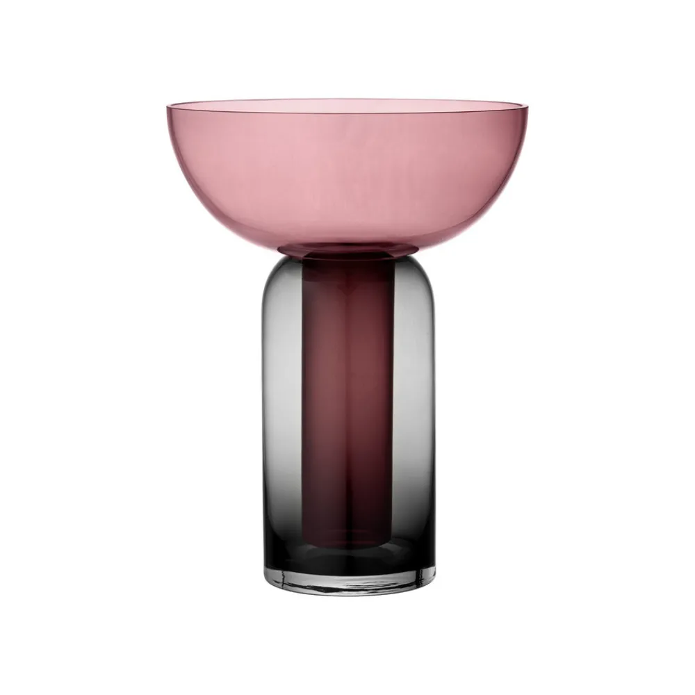AYTM Vase Torus, rosa, Ø 25 cm, høyde 33 cm, glass Online