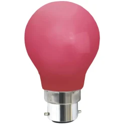 STAR TRADING B22 0,9W LED-pære, rød| B22 Pærer|Led-Pærer