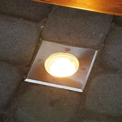 Heitronic Bakkespot Potsdam, IP67, kantet| Nedfelt Utebelysning|Utespotter