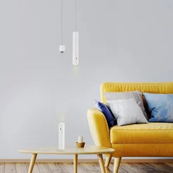 JUST LIGHT. GmbH BARE LYS. Fest hengelampe med oppladbar LED, hvit, jern Online