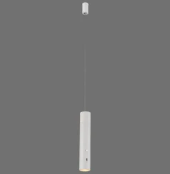 JUST LIGHT. GmbH BARE LYS. Fest hengelampe med oppladbar LED, hvit, jern Online