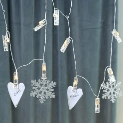 STAR TRADING Batteridrevet LED-bildelyslenke Clippy, timer Best