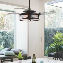 Beacon Lighting Beacon takvifte Fanaway Classic lys sort lydløs| Takvifter|Takvifter Med Fjernkontroll