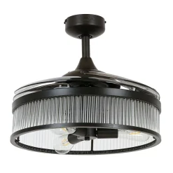 Beacon Lighting Beacon takvifte lys Fanaway Corbelle svart lydløs Online