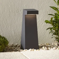 BEGA 77276 - LED-sokkellampe grafitt, 3 000 K| Sokkellamper