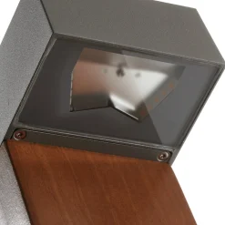 BEGA 84498 LED-veilampe, grafitt, kantet hode| Gatebelysning, Pullert Belysning