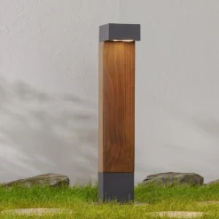 BEGA 84498 LED-veilampe, grafitt, kantet hode| Gatebelysning, Pullert Belysning